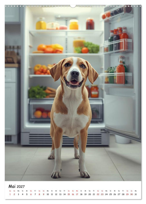 Tierische Küchenmomente – Humor mit Geschmack (CALVENDO Wandkalender 2027)