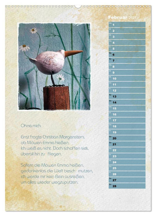 Wenn alle Möwen Emma hießen... (CALVENDO Wandkalender 2027)