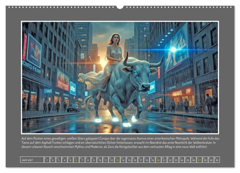 Die Zeus-Affären (CALVENDO Premium Wandkalender 2027)