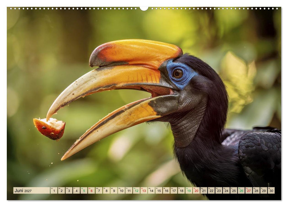 Nashornvögel (CALVENDO Wandkalender 2027)