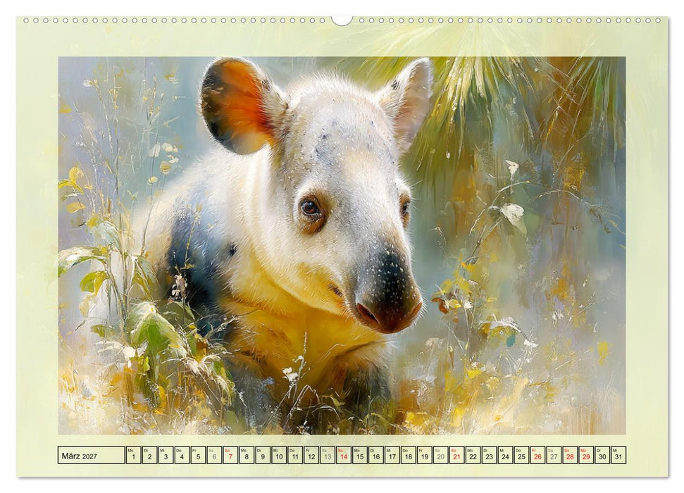 Dschungelpoesie. Im Herzen des tropischen Grüns (CALVENDO Wandkalender 2027)