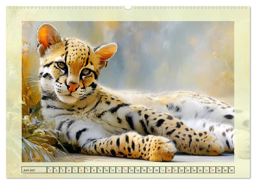 Dschungelpoesie. Im Herzen des tropischen Grüns (CALVENDO Wandkalender 2027)