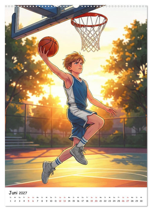 Level Up - Das Jahr der coolen Moves (CALVENDO Wandkalender 2027)