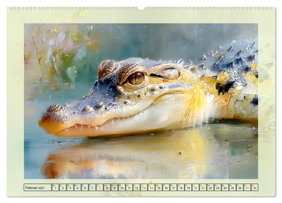 Dschungelpoesie. Im Herzen des tropischen Grüns (CALVENDO Premium Wandkalender 2027)