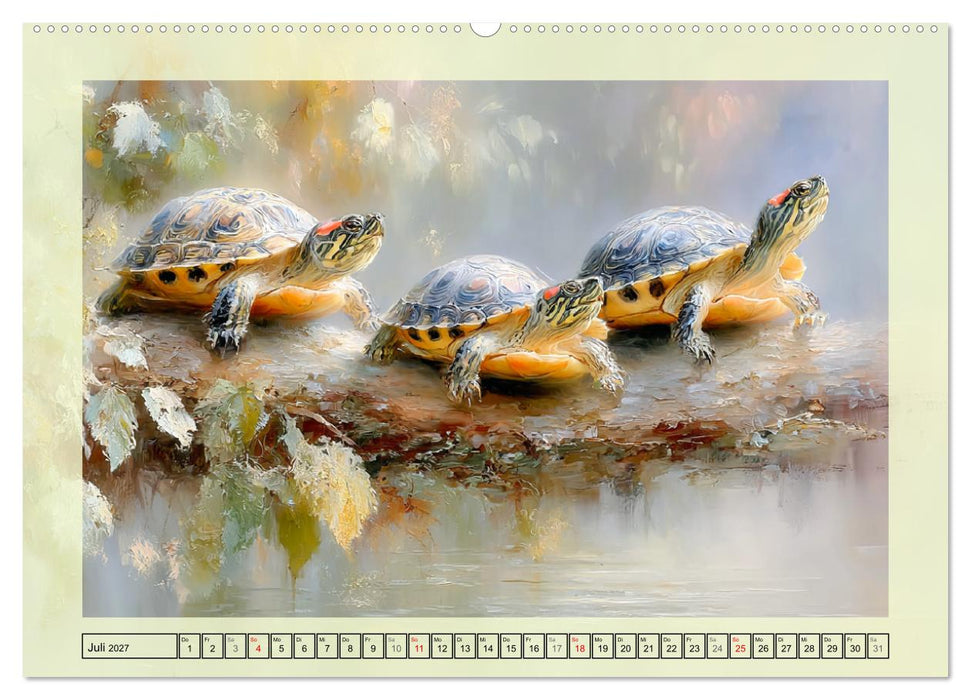 Dschungelpoesie. Im Herzen des tropischen Grüns (CALVENDO Premium Wandkalender 2027)