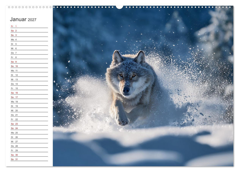 Die Seele der Wildnis (CALVENDO Wandkalender 2027)