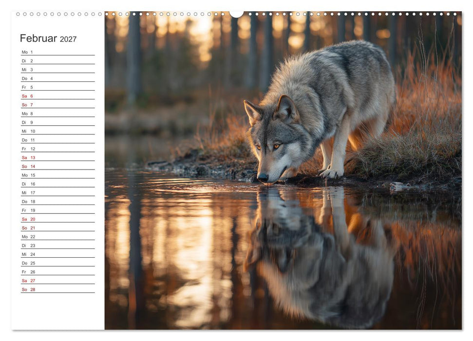 Die Seele der Wildnis (CALVENDO Wandkalender 2027)