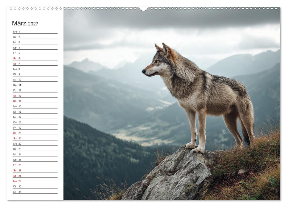 Die Seele der Wildnis (CALVENDO Wandkalender 2027)