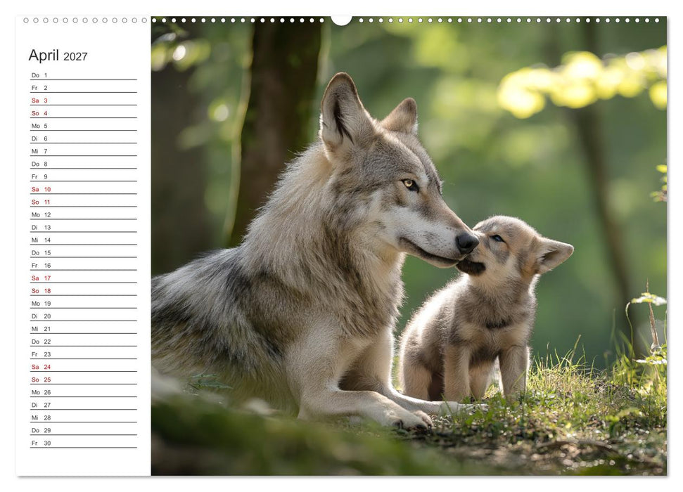 Die Seele der Wildnis (CALVENDO Wandkalender 2027)