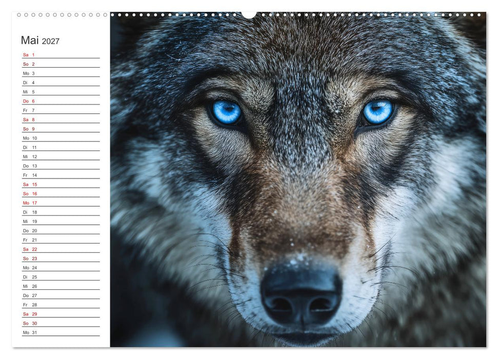 Die Seele der Wildnis (CALVENDO Wandkalender 2027)