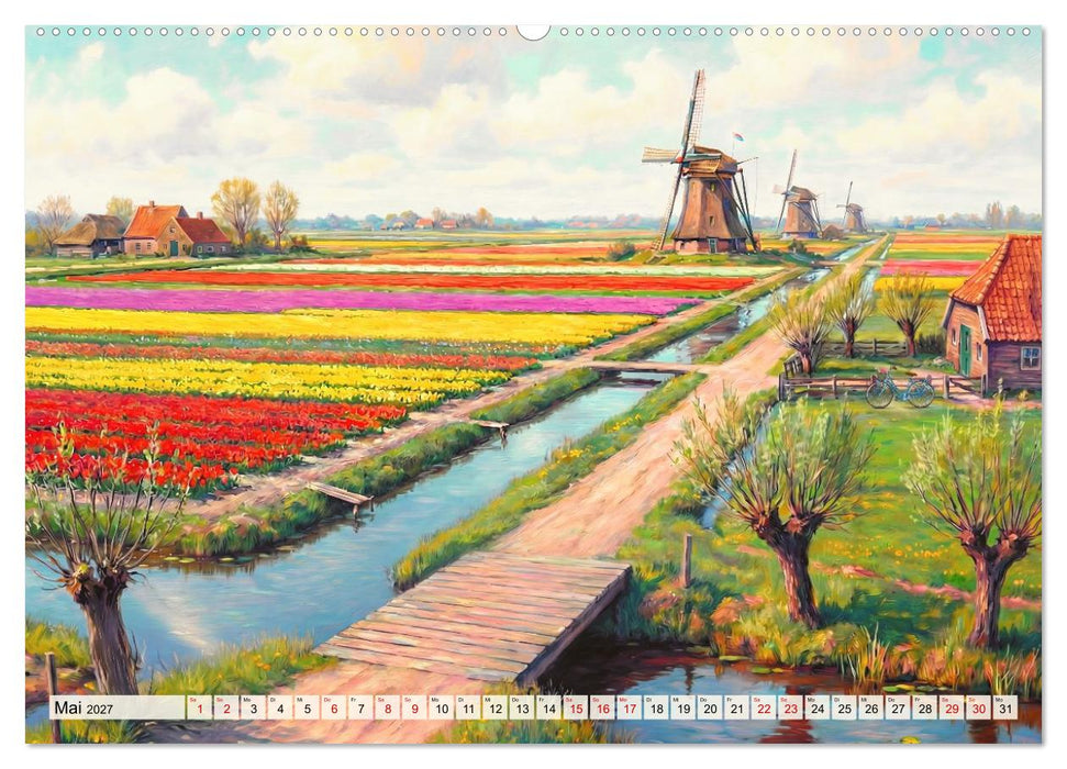 Auf dem Land - Eine Reise in die Fünfzigerjahre (CALVENDO Wandkalender 2027)