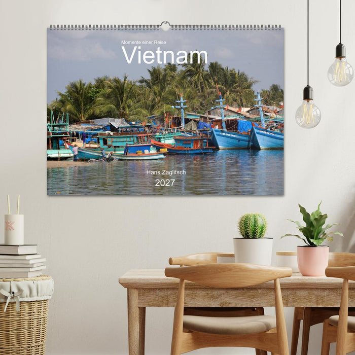 Vietnam - Momente einer Reise (CALVENDO Wandkalender 2027)