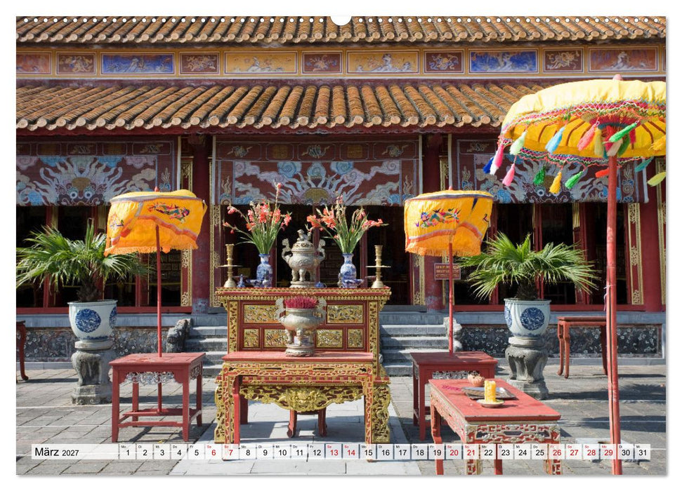 Vietnam - Momente einer Reise (CALVENDO Wandkalender 2027)
