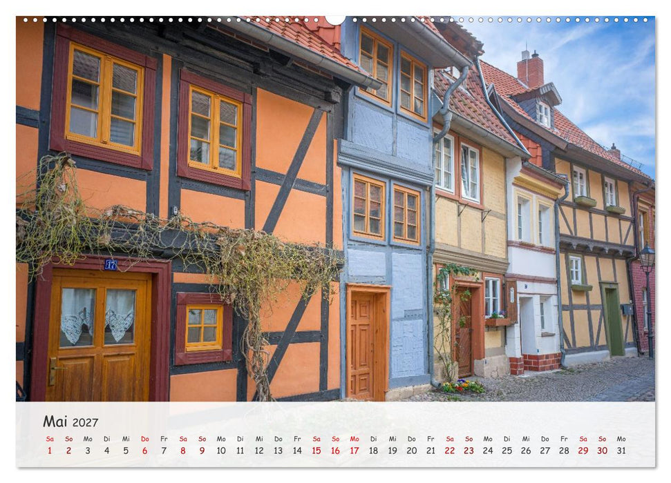 Quedlinburg - Die historische Altstadt (CALVENDO Wandkalender 2027)