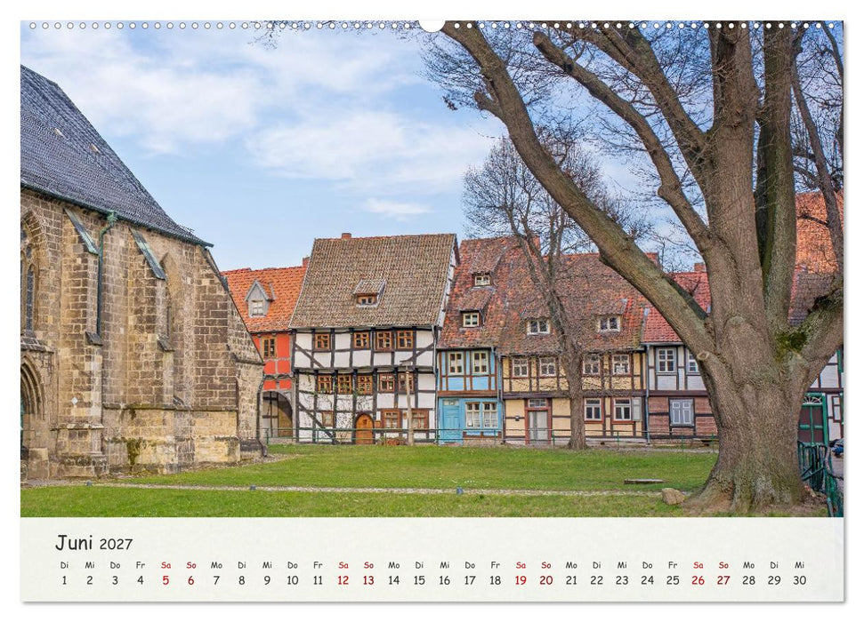 Quedlinburg - Die historische Altstadt (CALVENDO Wandkalender 2027)