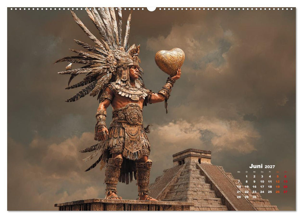 Azteken - Im Glanz der ewigen Sonne (CALVENDO Wandkalender 2027)