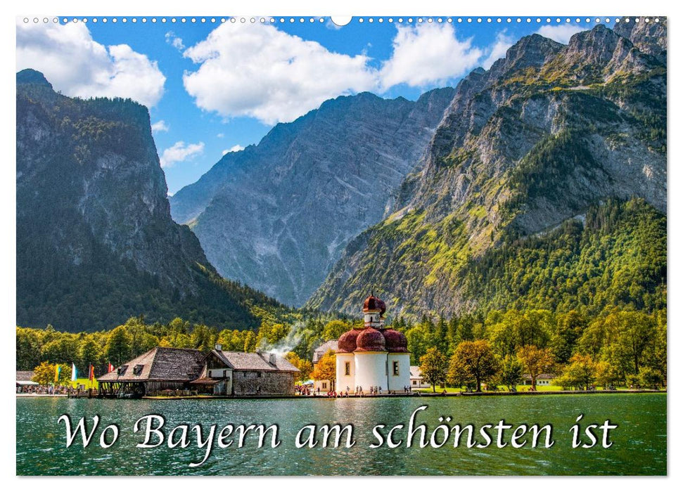 Wo Bayern am schönsten ist (CALVENDO Wandkalender 2027)