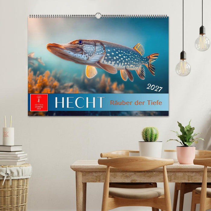 Hecht - Jäger der Tiefe (CALVENDO Wandkalender 2027)