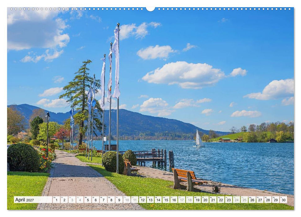 Es is so schee am Tegernsee (CALVENDO Premium Wandkalender 2027)