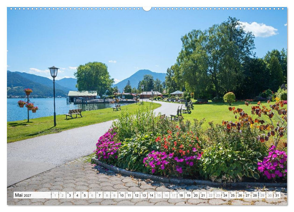Es is so schee am Tegernsee (CALVENDO Premium Wandkalender 2027)