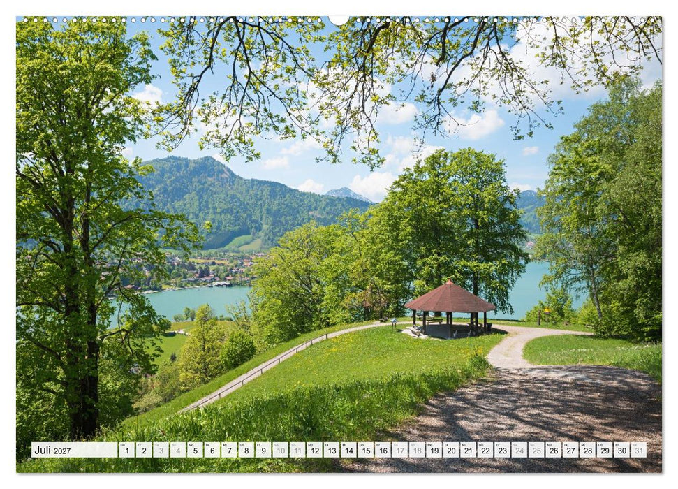 Es is so schee am Tegernsee (CALVENDO Premium Wandkalender 2027)