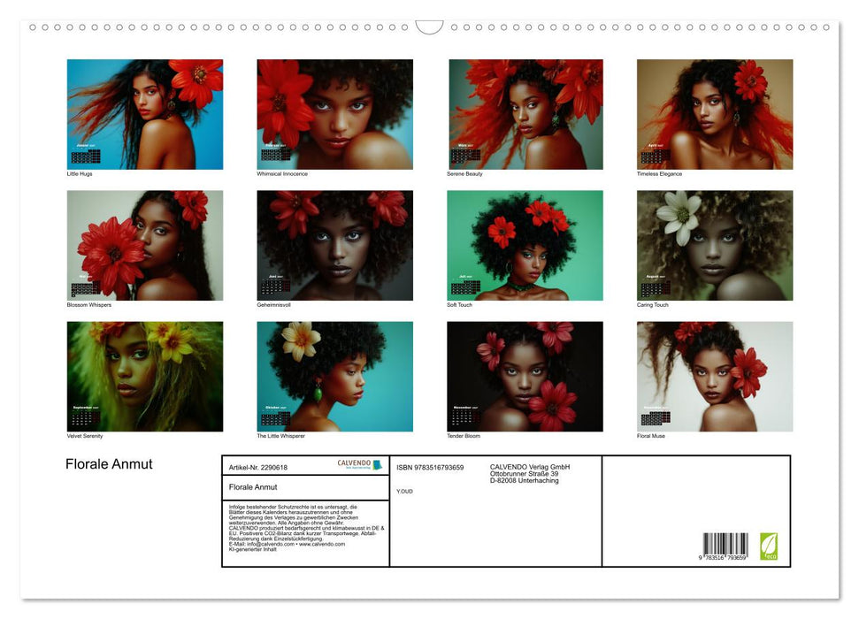 Florale Anmut (CALVENDO Wandkalender 2027)