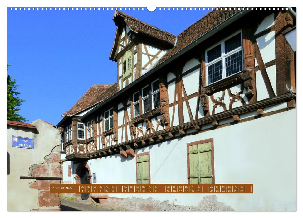 Wissembourg - Tor zum Elsass (CALVENDO Wandkalender 2027)
