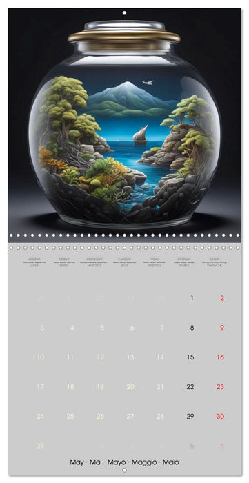 L'évasion en bocal (CALVENDO Calendrier mensuel 2027)