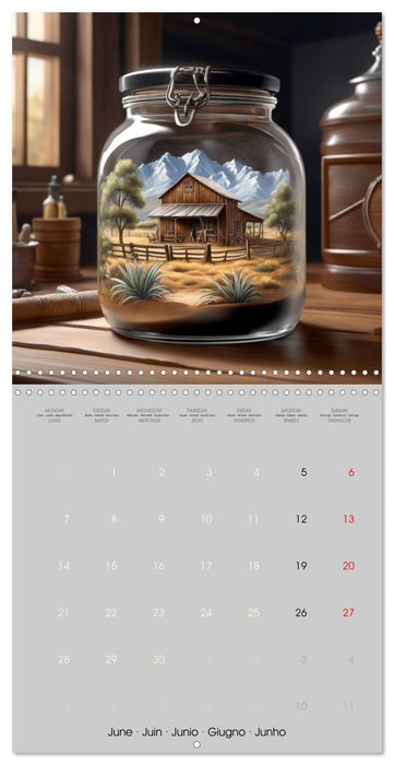L'évasion en bocal (CALVENDO Calendrier mensuel 2027)