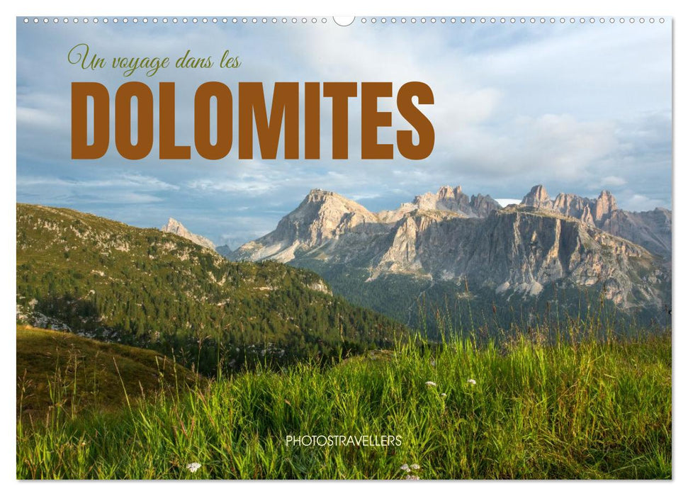 Un voyage dans les Dolomites (CALVENDO Calendrier mensuel 2027)