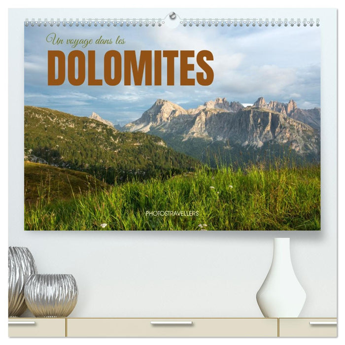 Un voyage dans les Dolomites (CALVENDO Calendrier supérieur 2027)