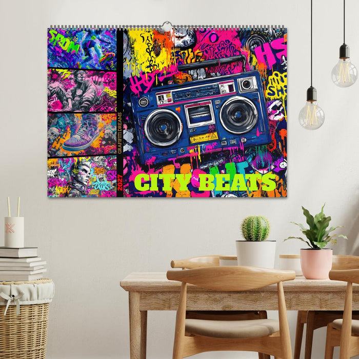 City Beats - Graffiti Dreams (CALVENDO Wandkalender 2027)