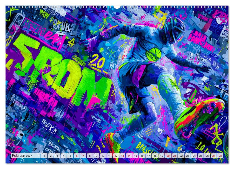 City Beats - Graffiti Dreams (CALVENDO Premium Wandkalender 2027)