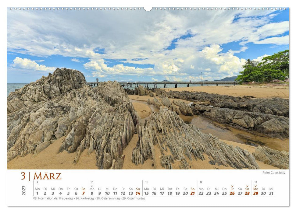 Australien - Cairns-Brisbane (CALVENDO Wandkalender 2027)