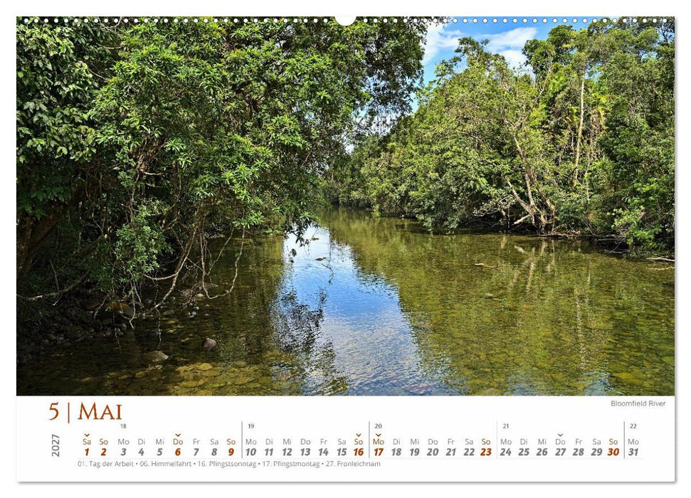 Australien - Cairns-Brisbane (CALVENDO Wandkalender 2027)