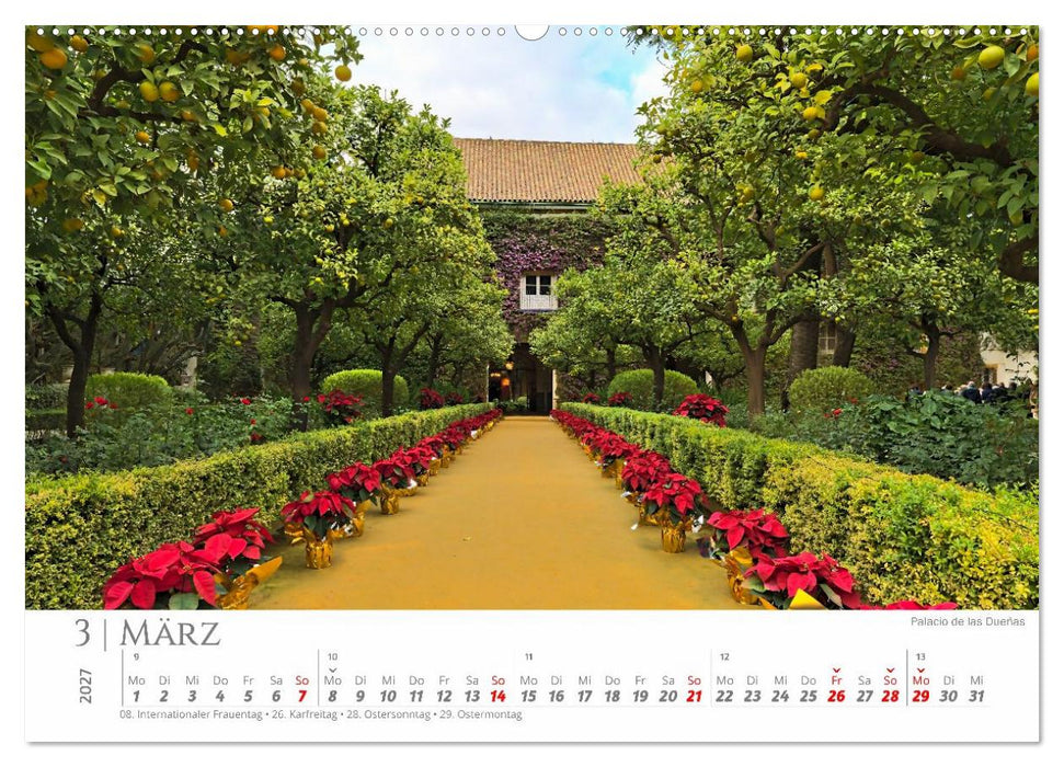 Sevilla - Die Wiege des Flamenco (CALVENDO Wandkalender 2027)
