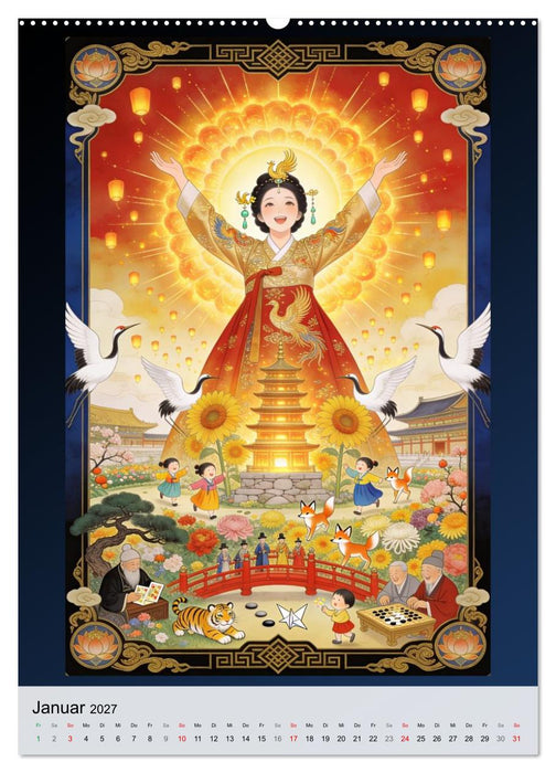 Karten des Glücks (CALVENDO Wandkalender 2027)