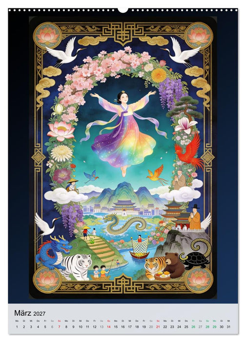 Karten des Glücks (CALVENDO Wandkalender 2027)