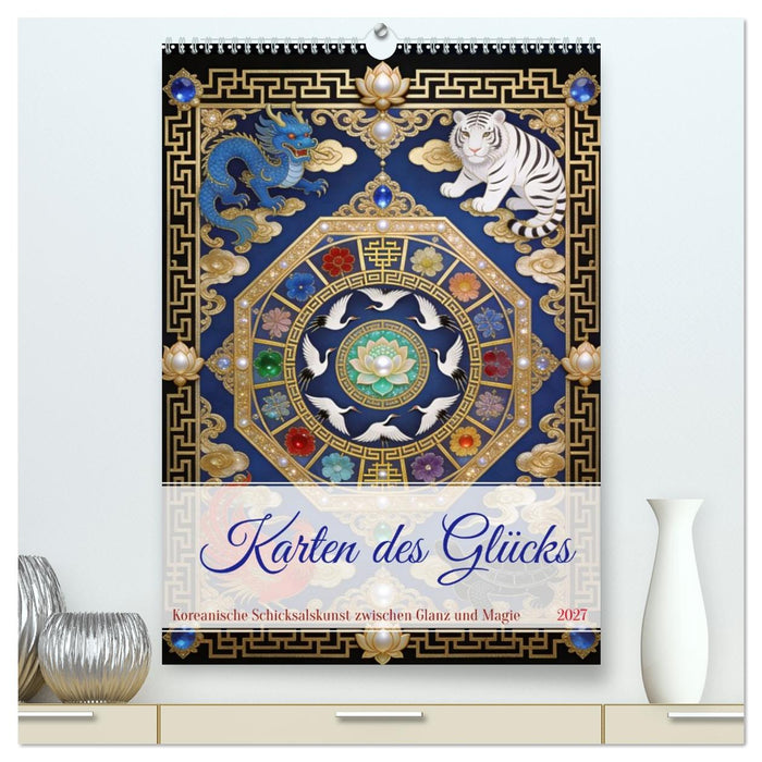 Karten des Glücks (CALVENDO Premium Wandkalender 2027)