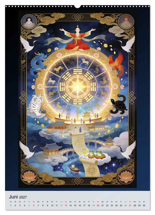Karten des Glücks (CALVENDO Premium Wandkalender 2027)