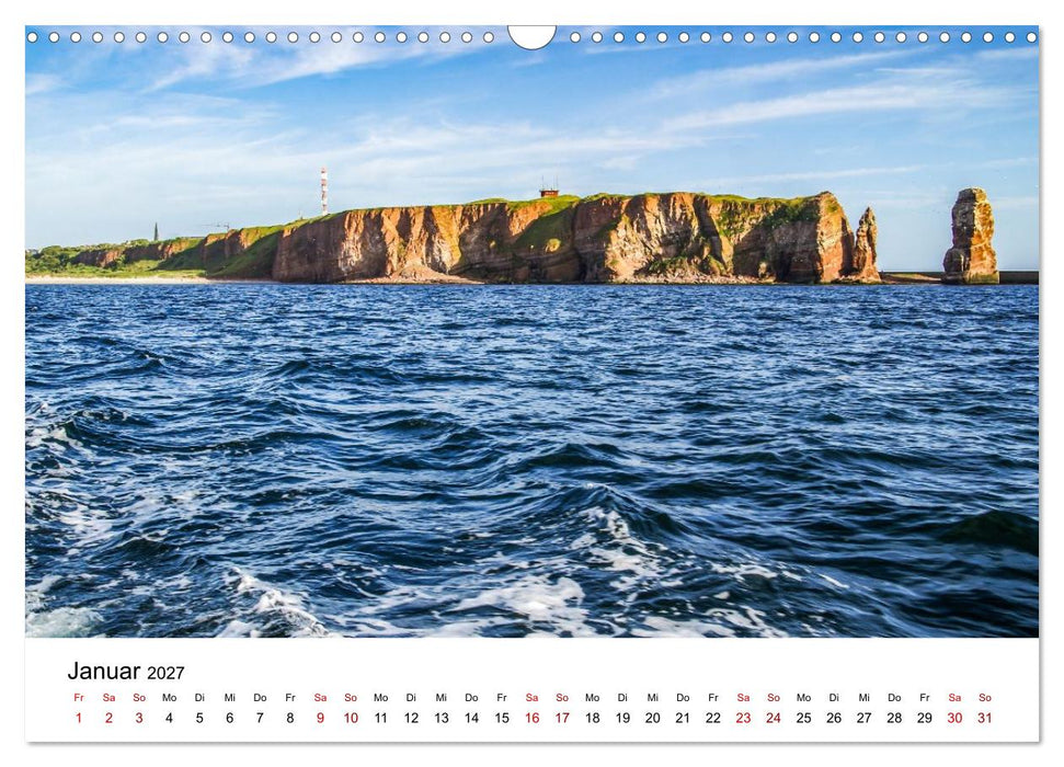 Reiseziele: Zwischen Nordsee und Alpen (CALVENDO Wandkalender 2027)