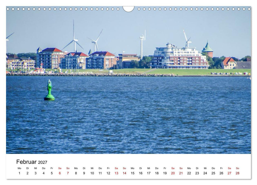 Reiseziele: Zwischen Nordsee und Alpen (CALVENDO Wandkalender 2027)