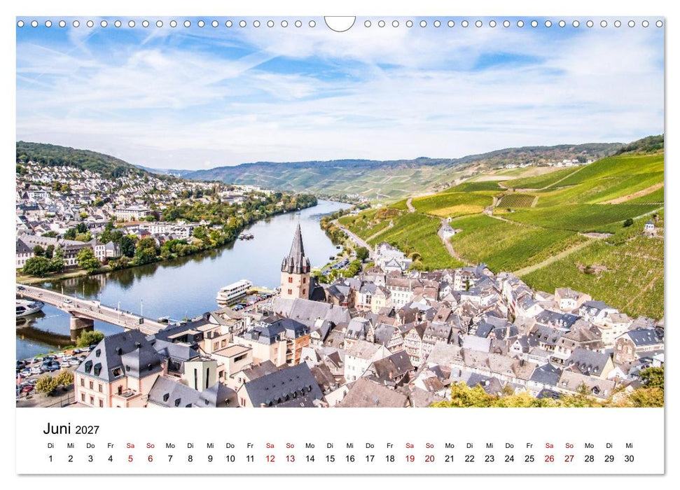 Reiseziele: Zwischen Nordsee und Alpen (CALVENDO Wandkalender 2027)