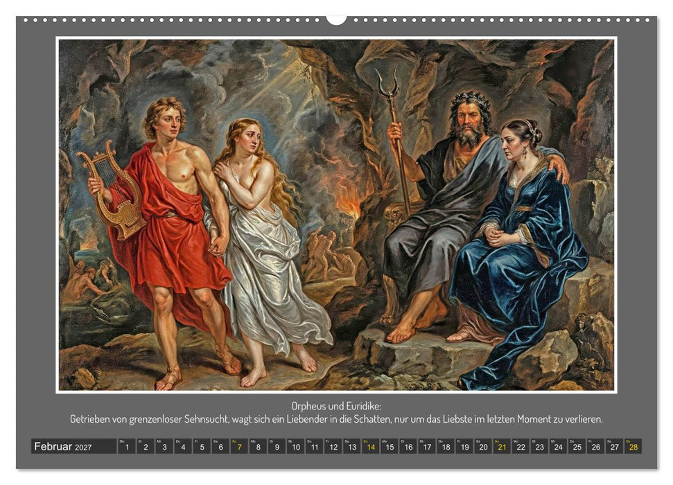 Götterfunken und Leidenschaft (CALVENDO Premium Wandkalender 2027)