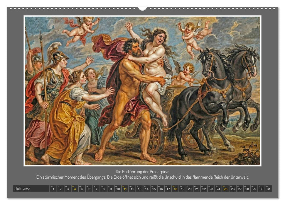 Götterfunken und Leidenschaft (CALVENDO Premium Wandkalender 2027)