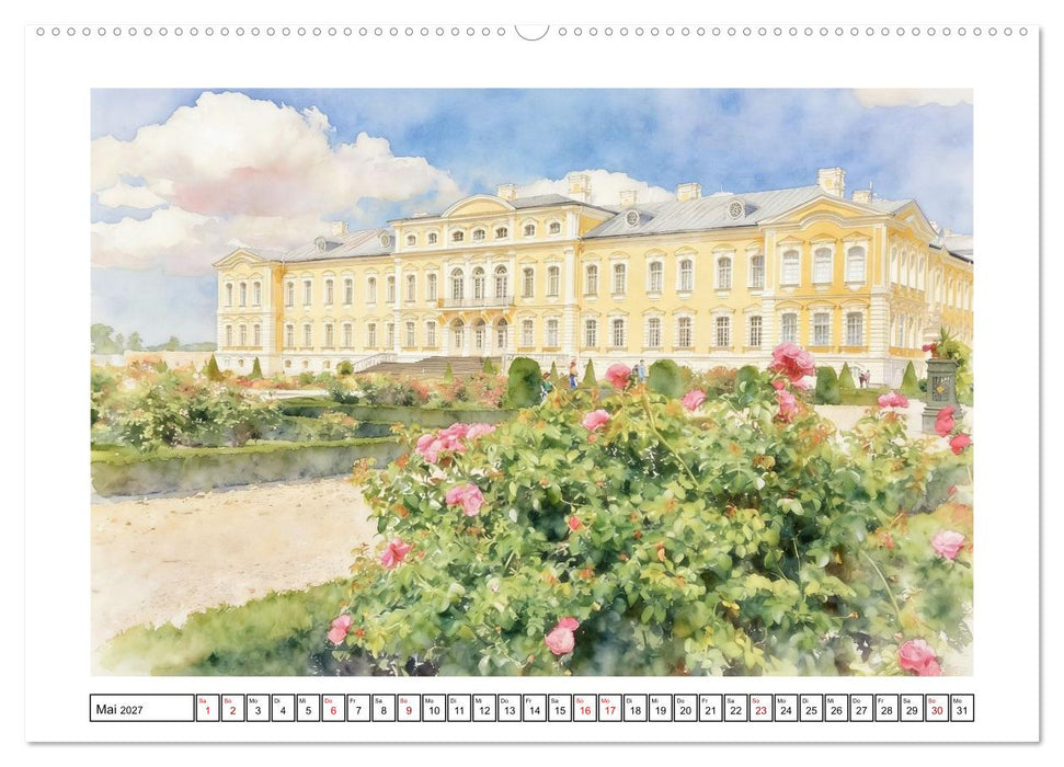 Reise durch Lettland (CALVENDO Wandkalender 2027)