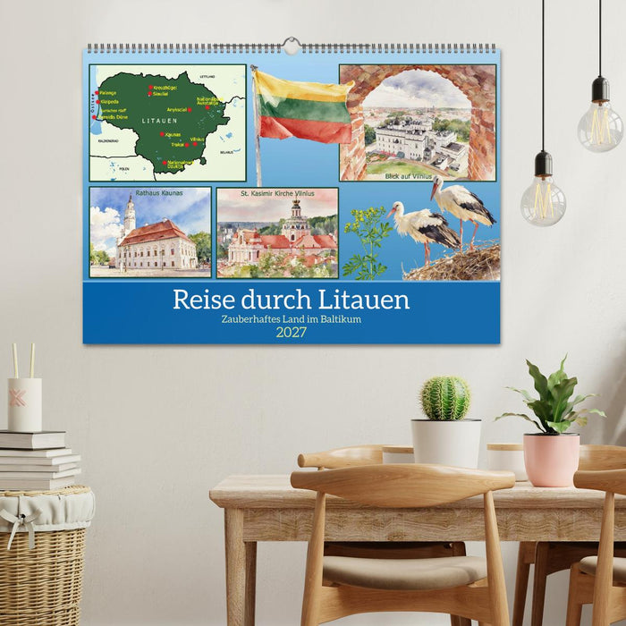 Reise durch Litauen (CALVENDO Wandkalender 2027)