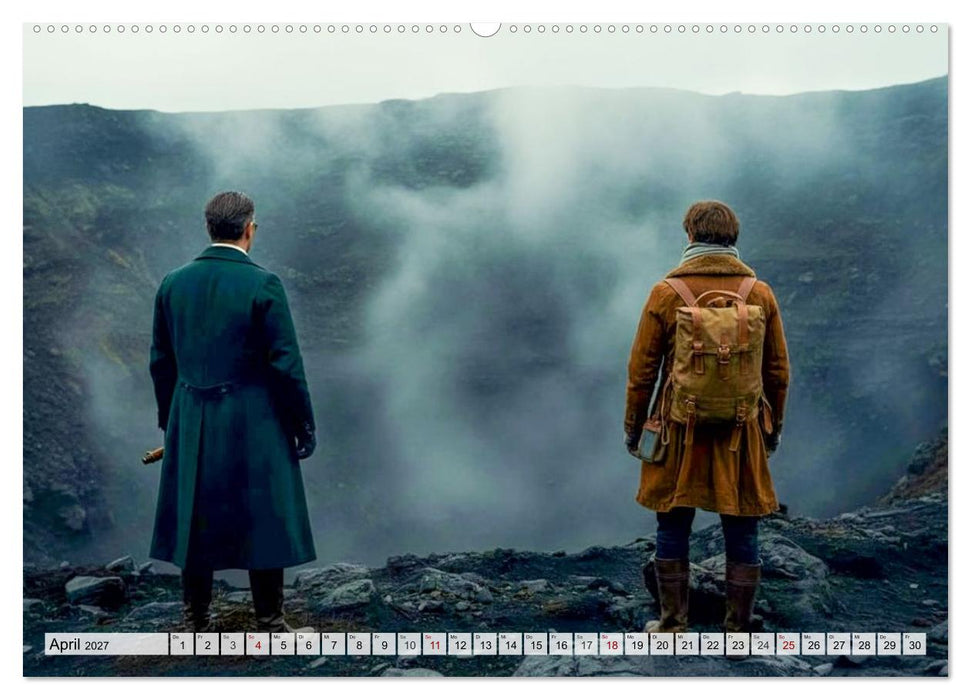 Die Reise zum Mittelpunkt der Erde (CALVENDO Wandkalender 2027)