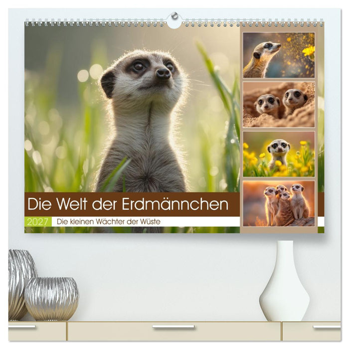 Die Welt der Erdmännchen (CALVENDO Premium Wandkalender 2027)