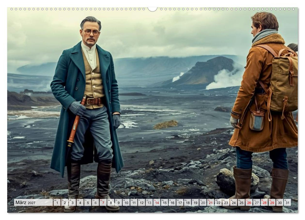 Die Reise zum Mittelpunkt der Erde (CALVENDO Premium Wandkalender 2027)